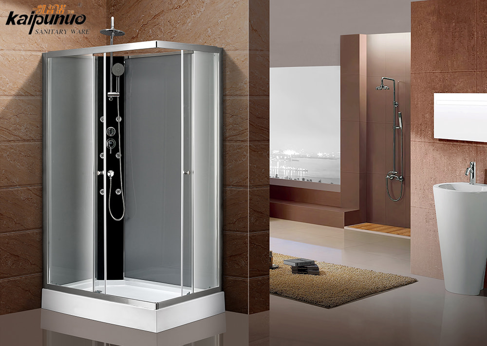 Lo stile europeo installa rapidamente la cabina doccia con porta scorrevole